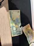 Bancnota de 10.000 de lei din 1999.