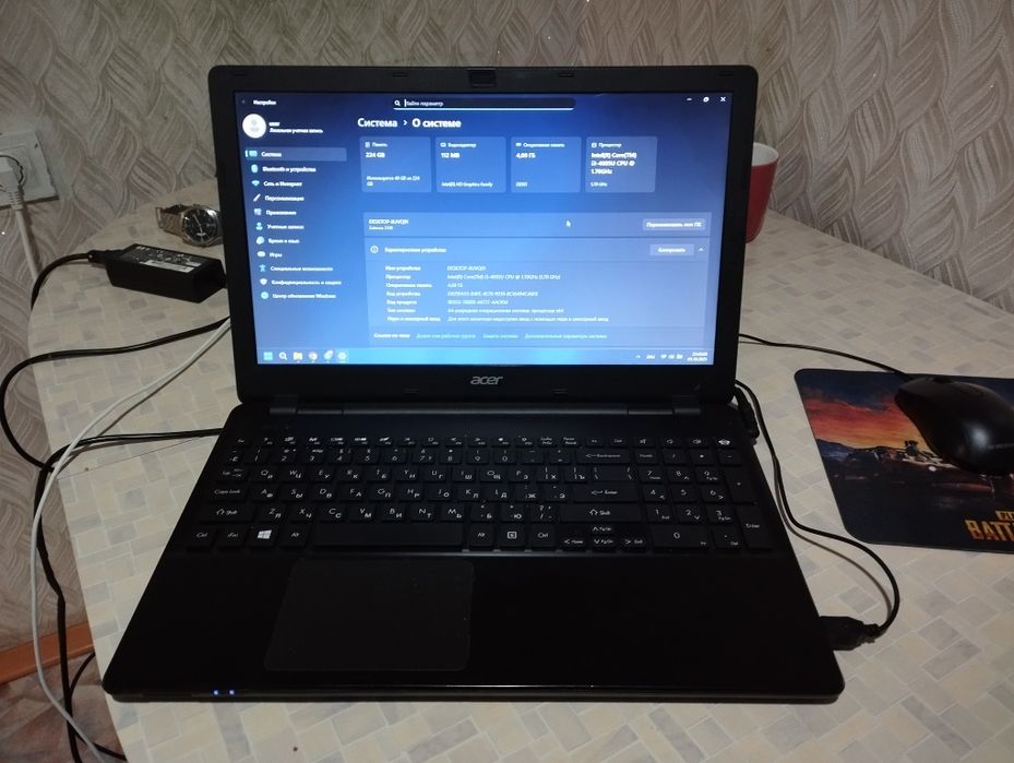 Продам ноутбук ACER