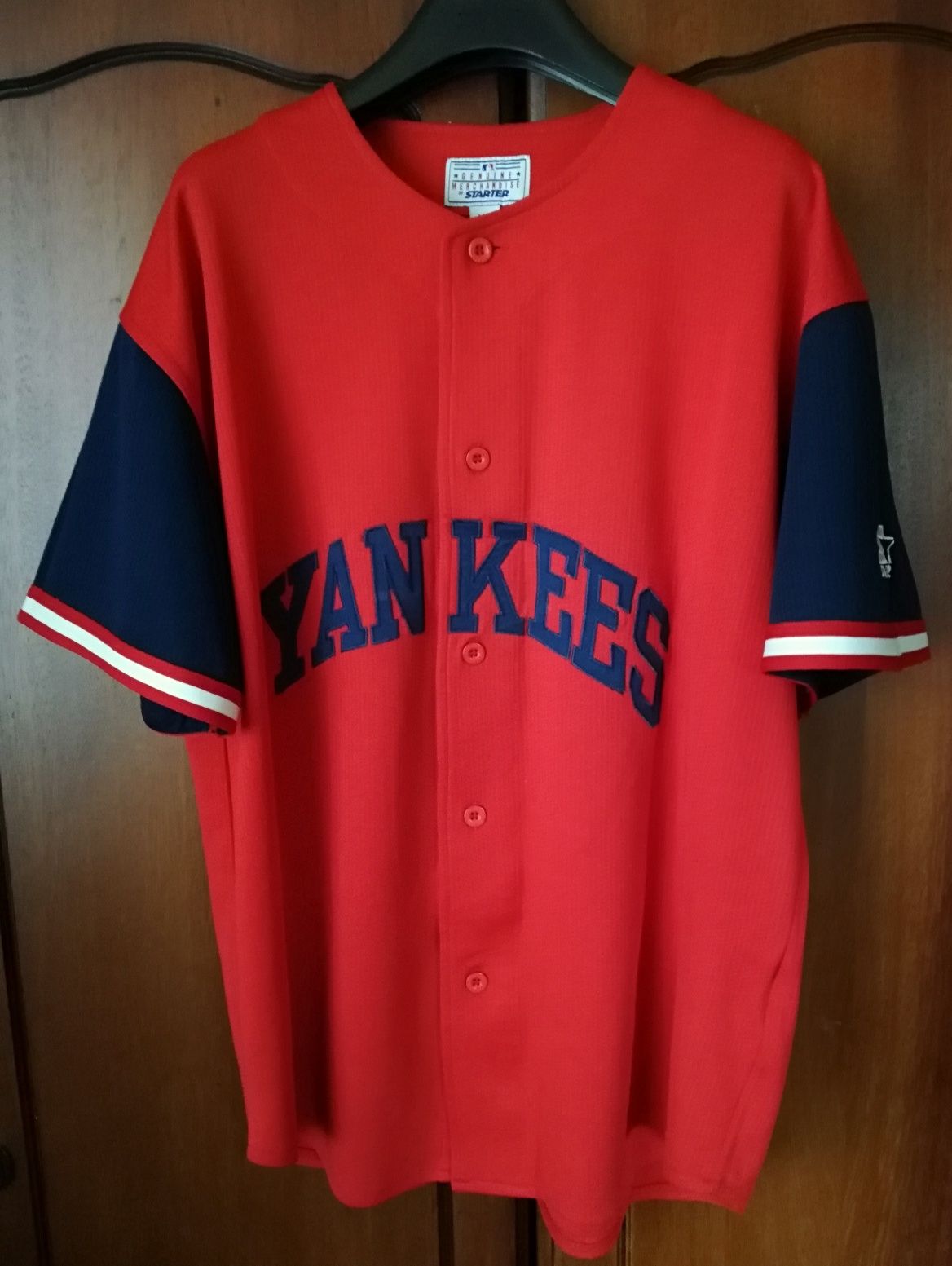 Tricou Starter Yankees rosu  anii 2000 pentru cunoscatori,colectionari