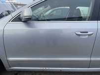Perie Geam Bandou Ornament Crom Nichel Superior de pe Usa Portiera Stanga Fata Skoda Superb 2 2008 - 2015
