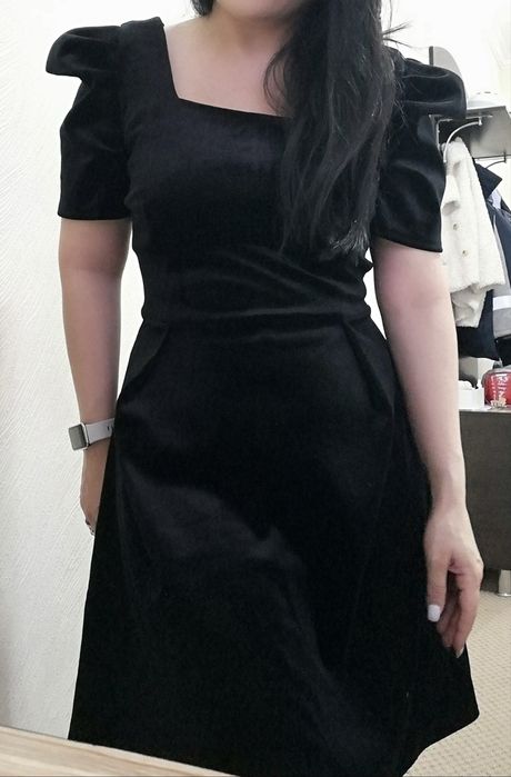 Вечернее платье черное