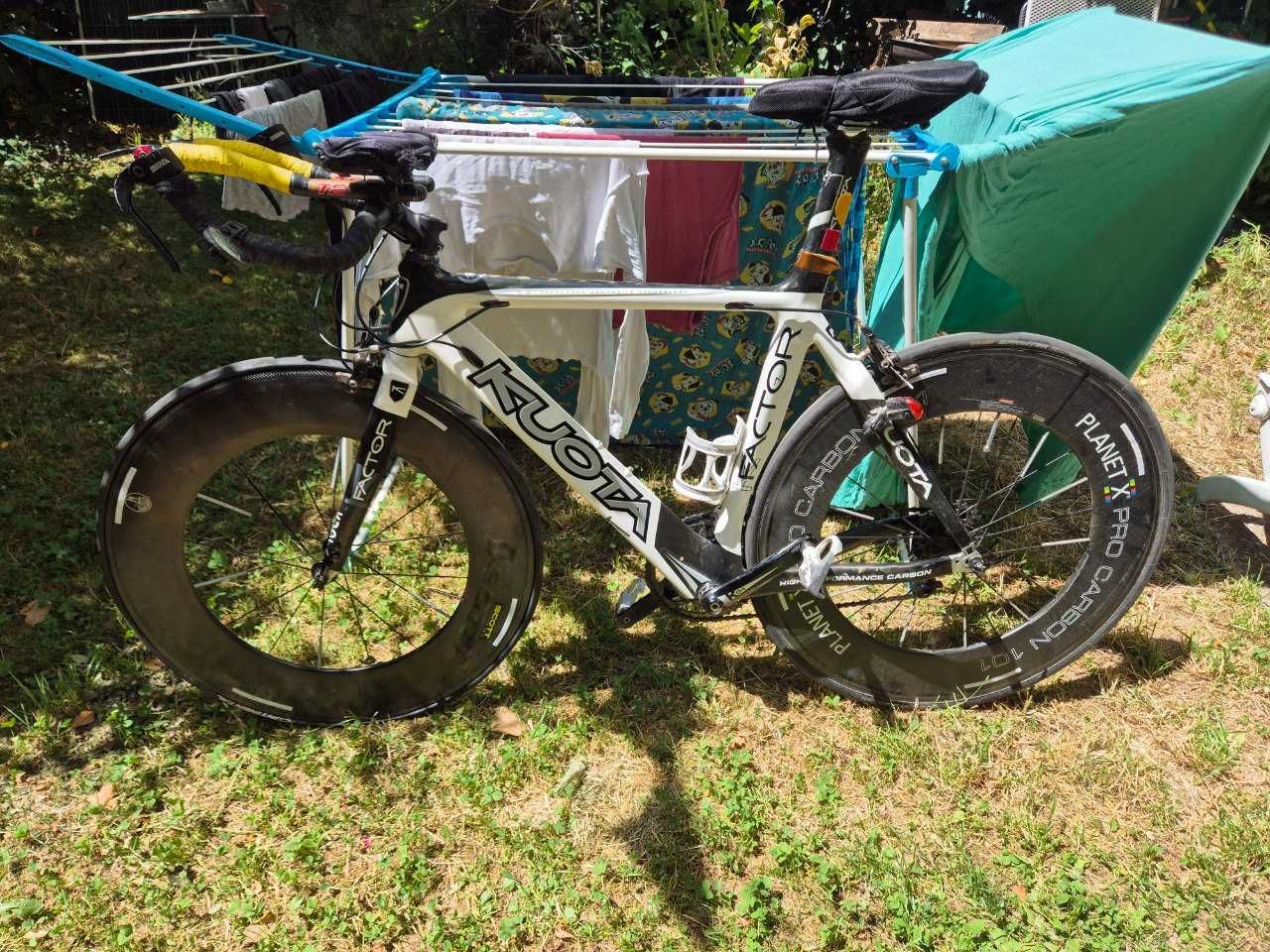 Kuota K-Factor bicicletă de contratimp, triatlon, complet carbon