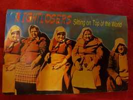 Nightlosers-Sitting on the Top of The World- album caseta cu autografe