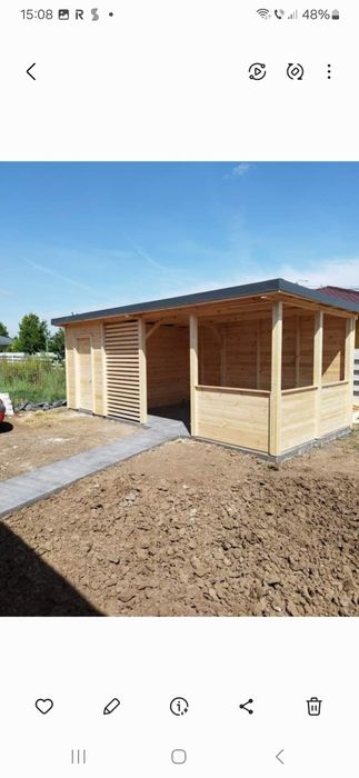 Vând terase magazie de depozitat