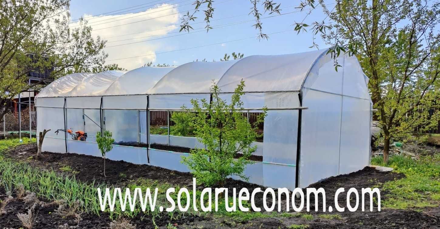 Solarii/sere cu lungimi de la 4m la 20m sau chiar mai mult