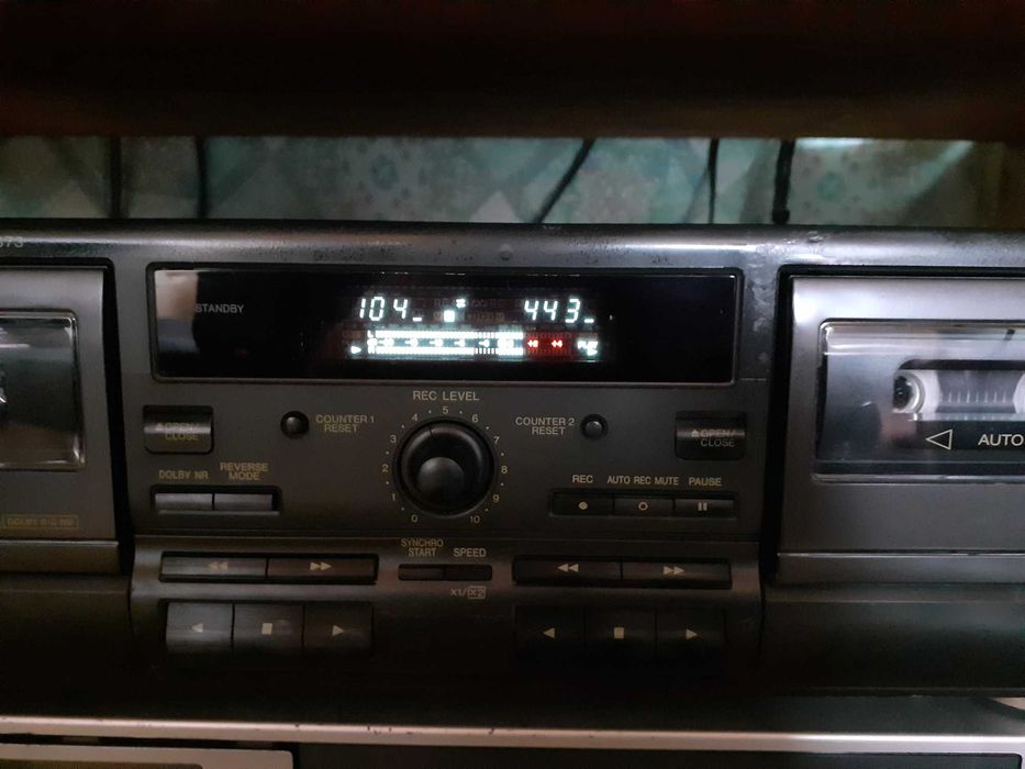 Идеален дек Technics SR-TR 373- Японски двукасетъчен автореверс