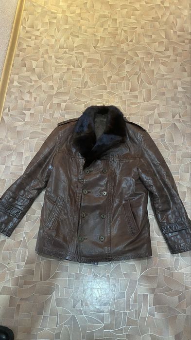 Продам дубленку с норковым воротником