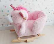 Calut unicorn balansoar roz