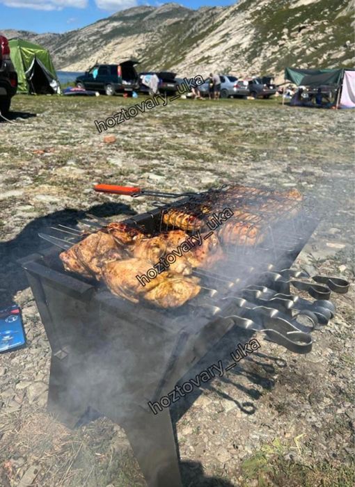 Мангал.Мангалы Разборные.Древесный уголь .Шампуры.Решётки грильницы
