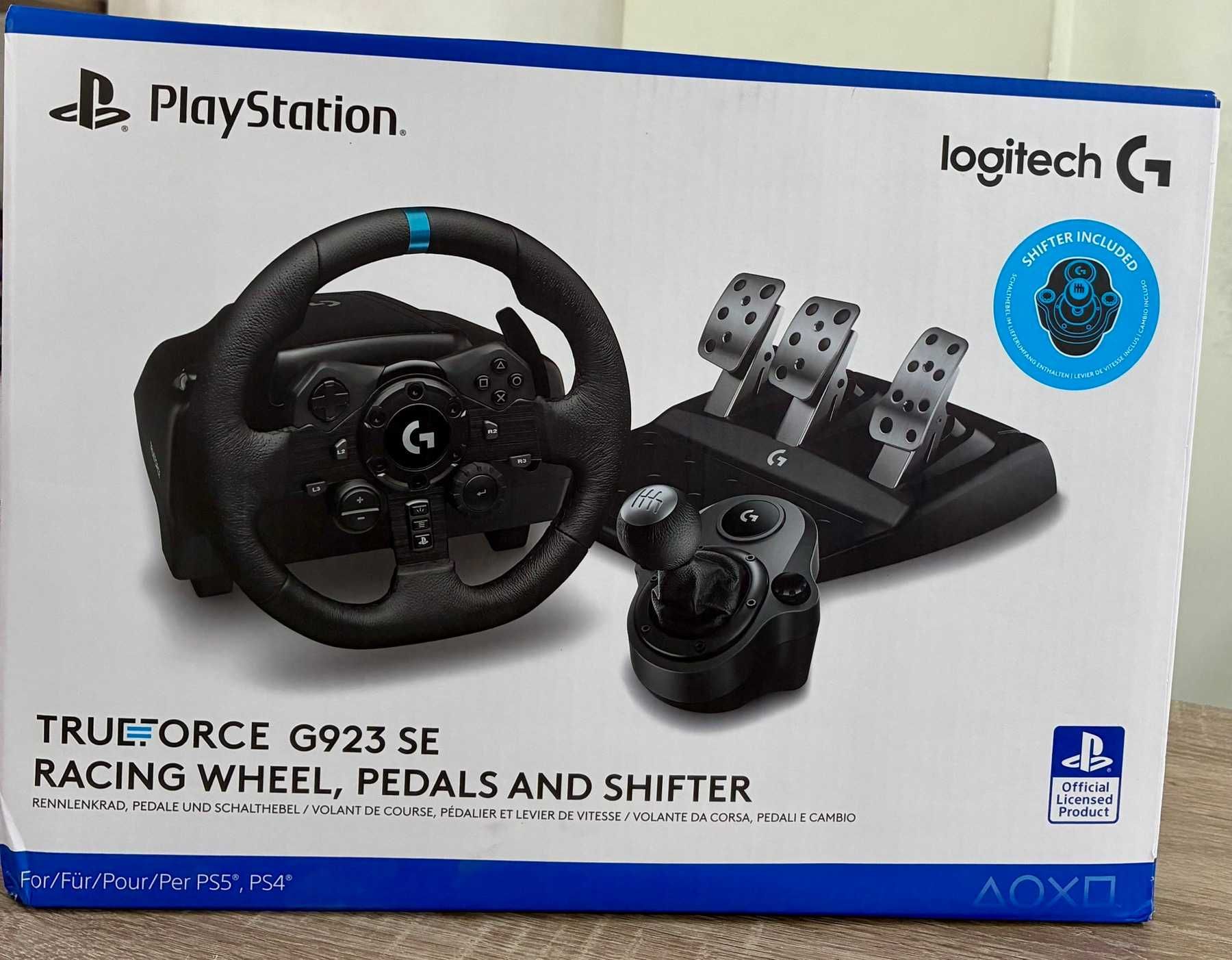 Волан и скоростен лост LOGITECH TRUEFORCE G923 SE COMBO с гаранция