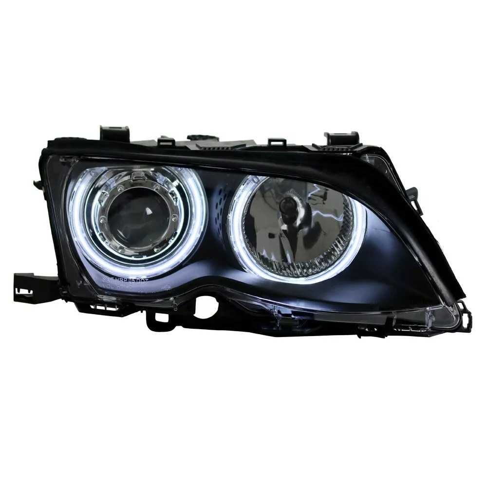 Фарове БМВ Е46 CCFL Фейслифт Седан Комби Angle eyes Тунинг  BMW E46