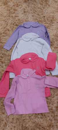 Bluze polo -2-6 ani-10 lei