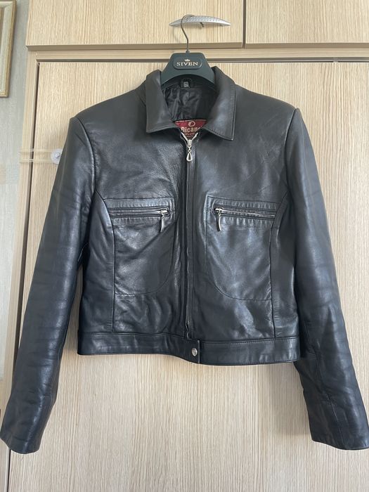 Дамско кожено яке
