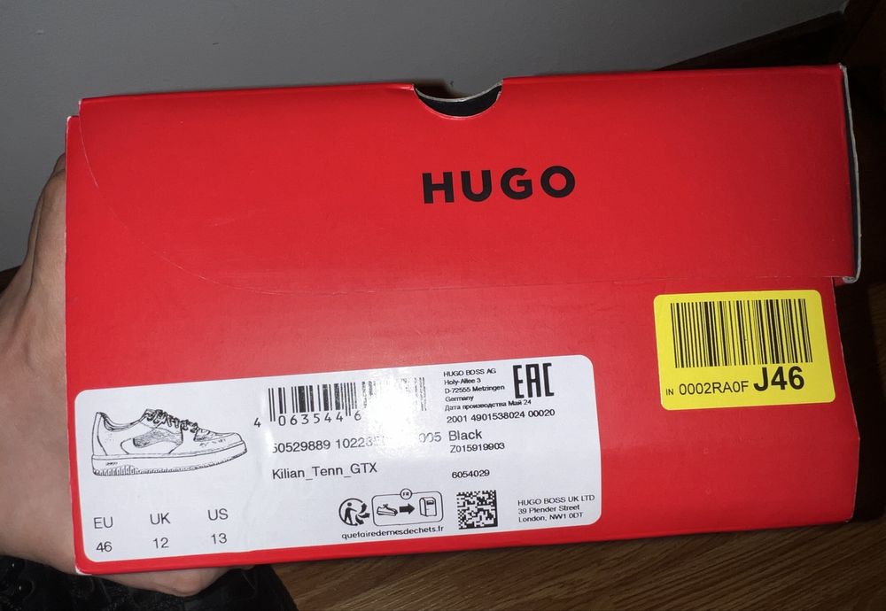 Sneakers Hugo model Kilian Gore-tex