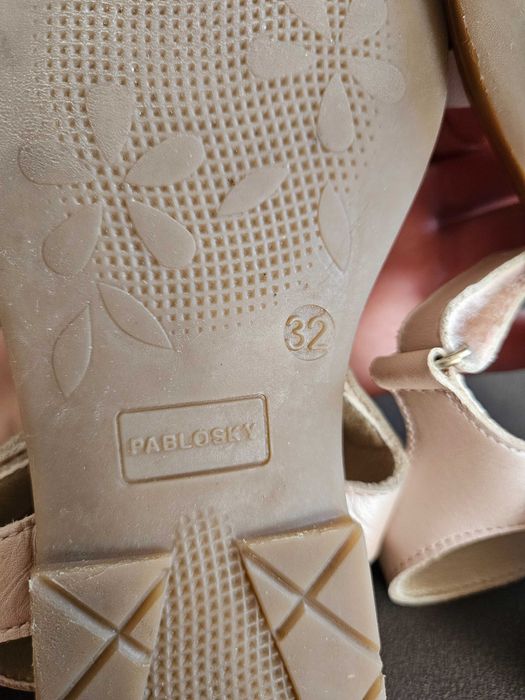 Италиански кожени сандали Pabloski 32 размер стелка 20,5 см