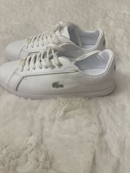 Adidasi Lacoste piele