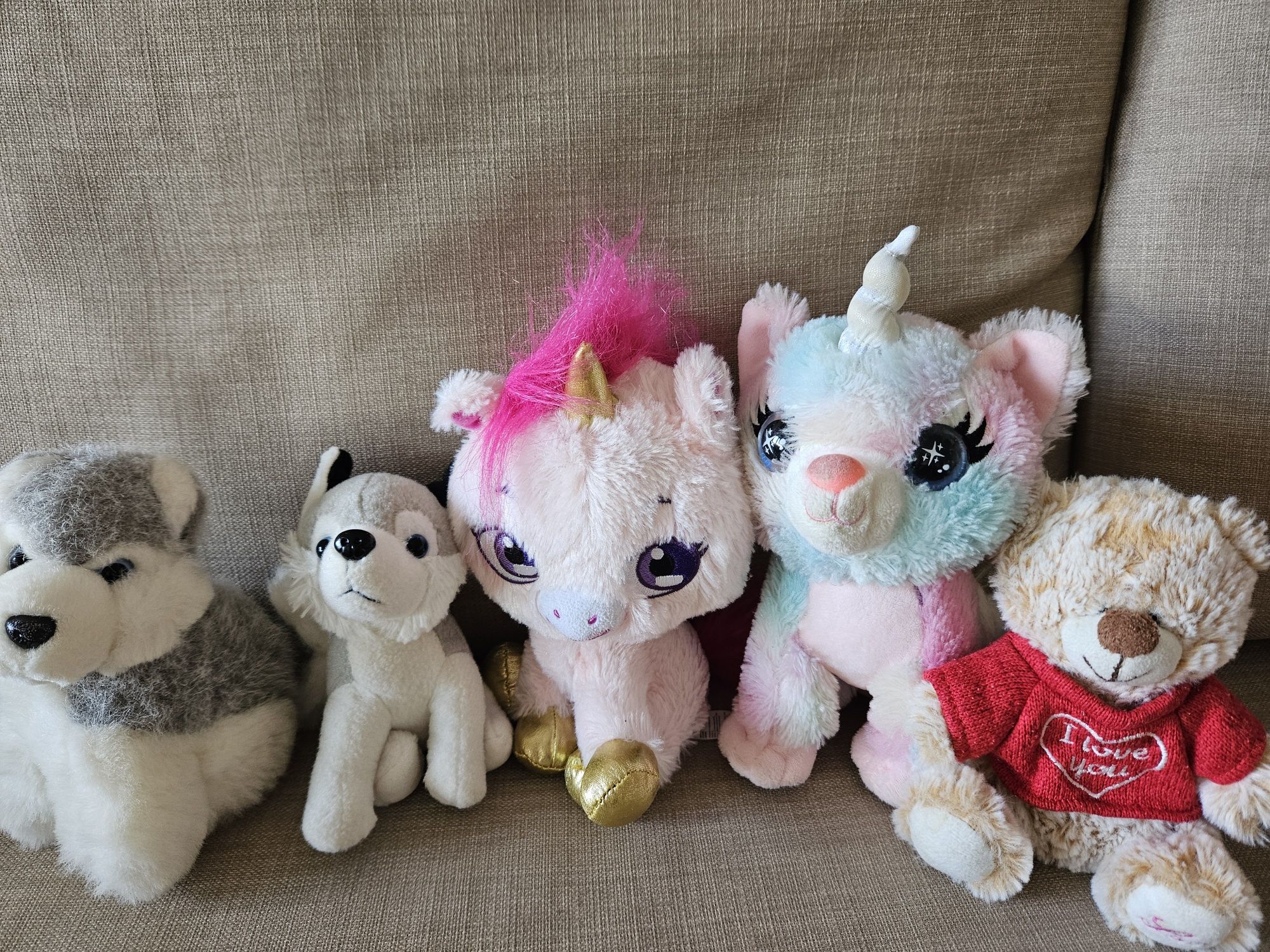 Плюшени играчки няколко вида