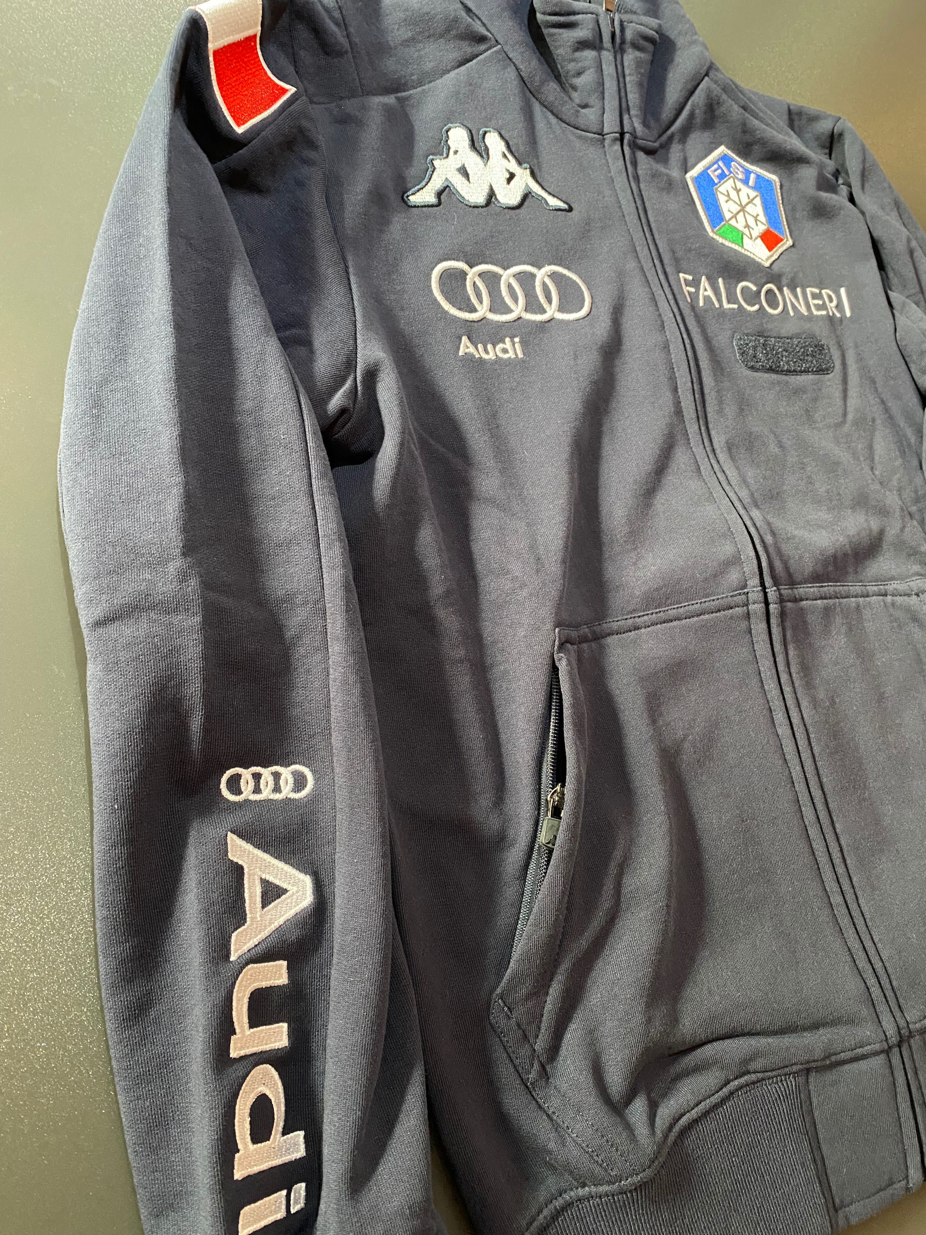 Bluza Hanorac Felpa Ski KAPPA 6Cento Italia Team Audi Marime S