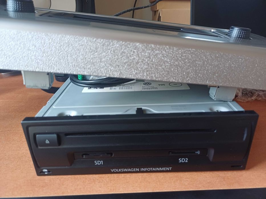 Navigatie Mib2 std2 Mib ZR VW Unitate torpedou si display ecran Golf 8