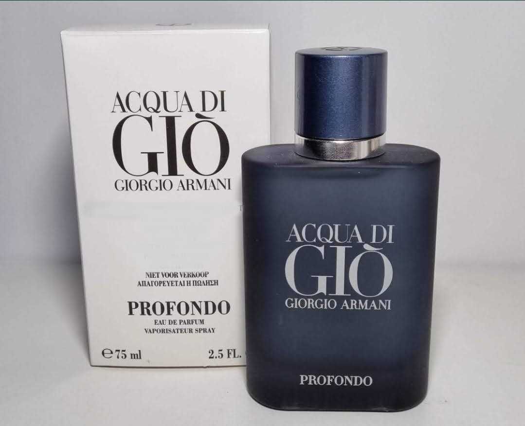 Parfum Armani - Aqua di Gio, Profumo, Absolu, Profondo, EDP, for man