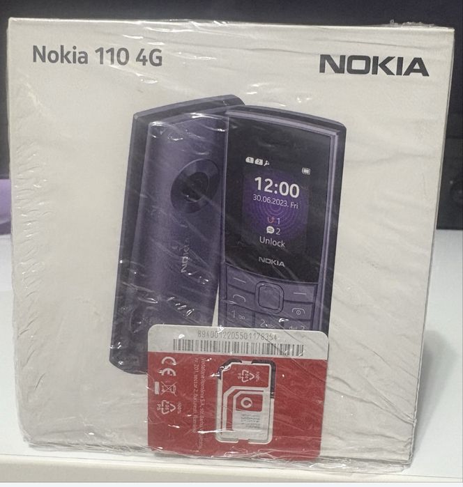 Pachet Telefon mobil NOKIA 110 4G + cartela GRATUIT