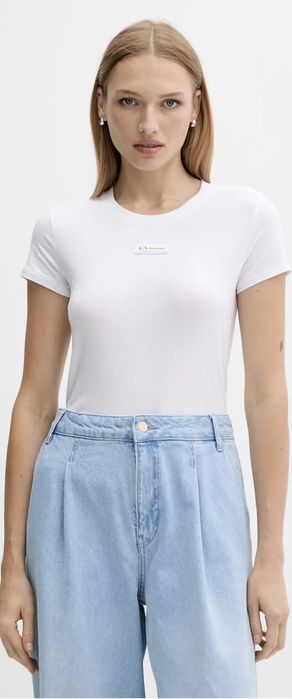Оригинална тениска Armani Exchange  от памук в три цвята