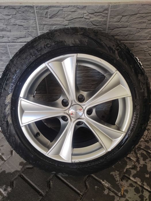 Джанти с гуми 16  5 х112 7 j et35  57.1  за Ваг групата wv audi skoda