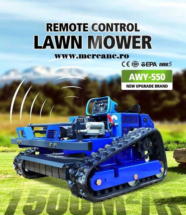 Robot de tuns iarba AWY 550 HYBRID, motor LONCIN 9CP - 244CC - EURO 5