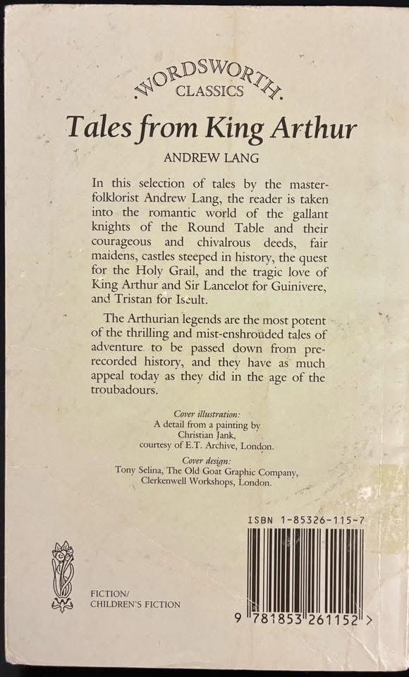 Tales from King Arthur by Andrew Lang