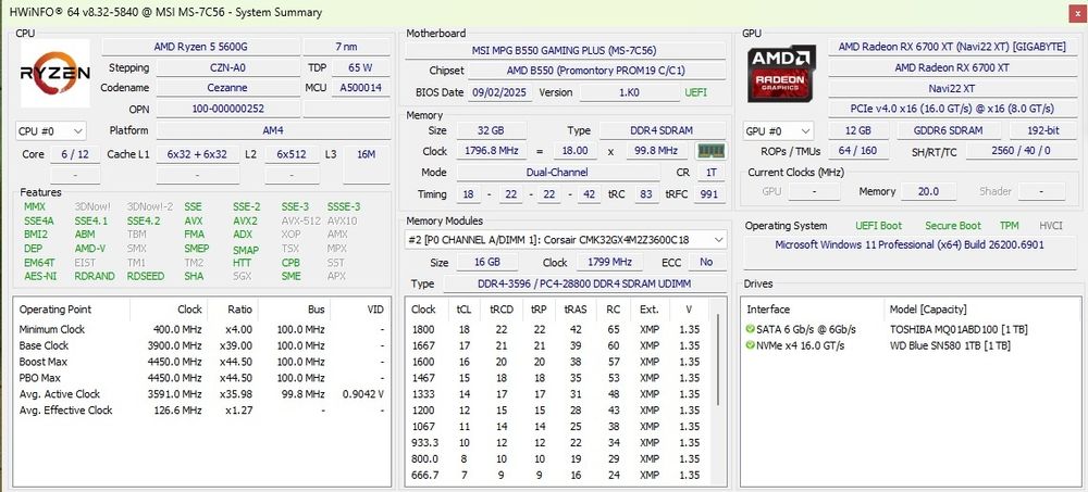 Gaming pc amd ryzen 5 amd 6700xt