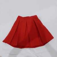 Красная юбка для девочек