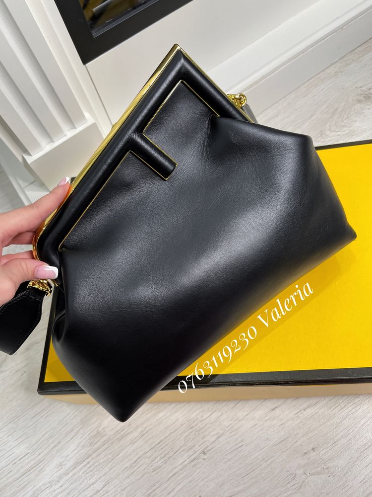 Geanta Fendi First Medium Black