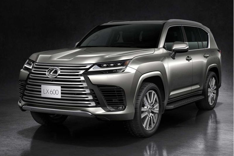 3D коврики (полики) салона Lexus LX600