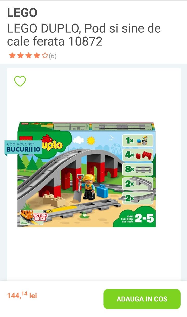 Lego Duplo 2 ani +