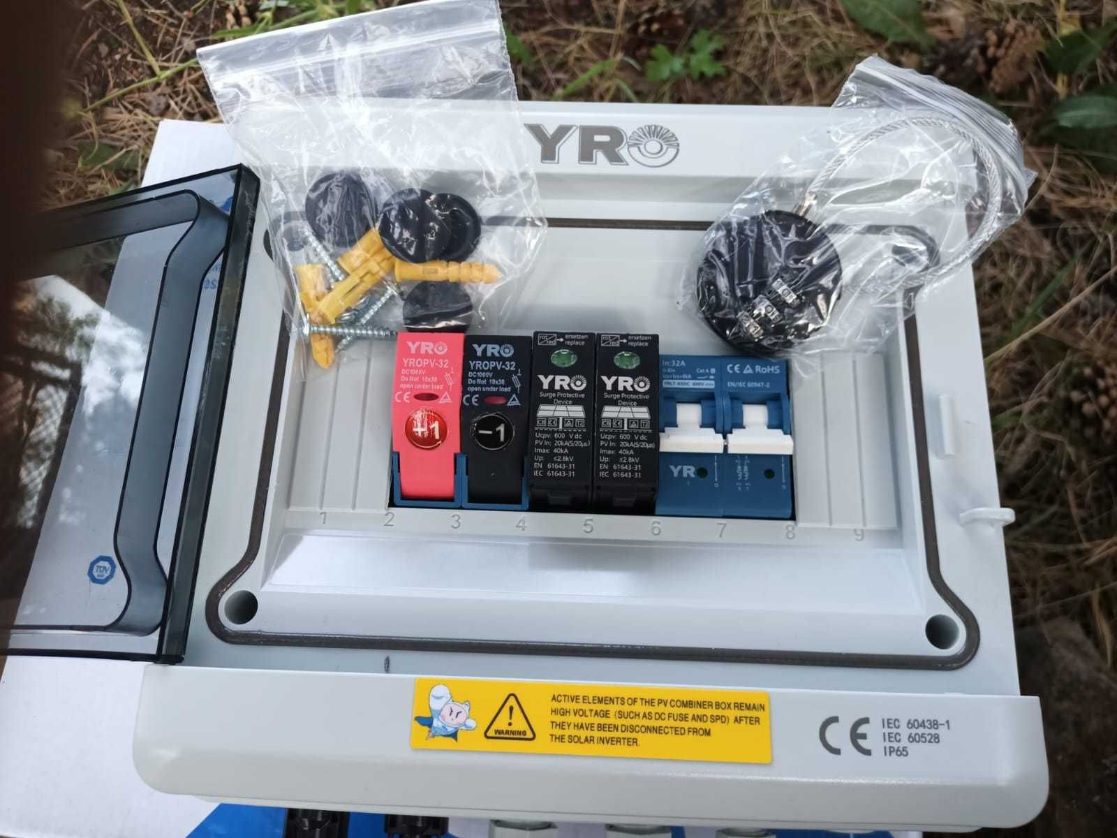 Табло за слънчеви панели 1 вход 1 изход 600V 32А