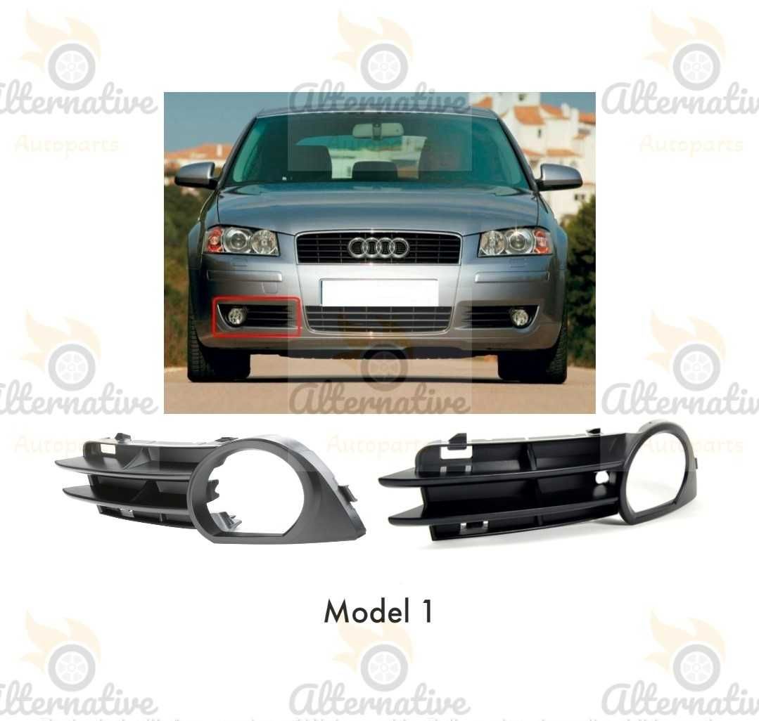 Решетка в предна броня за Audi A3, 2003-2020/Ауди А3, 2003-2020