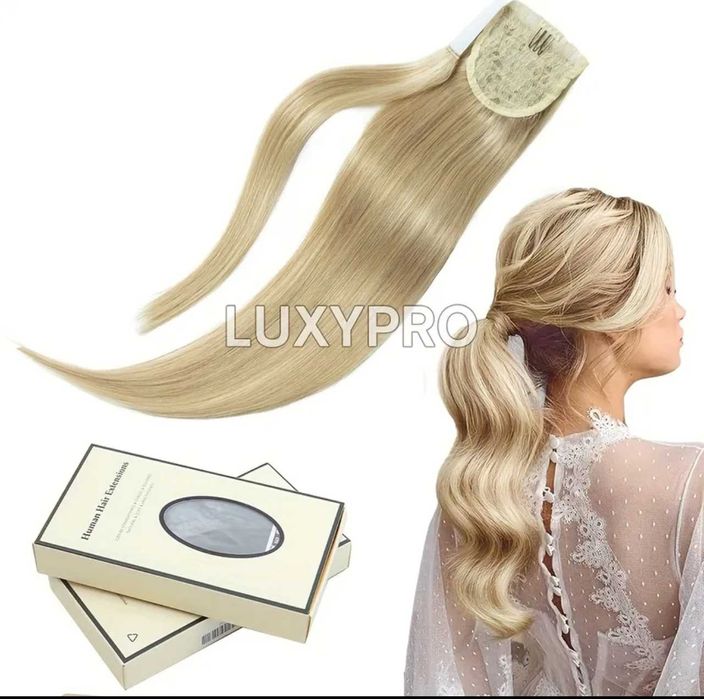 Нова 100% естествена опашка,висок клас