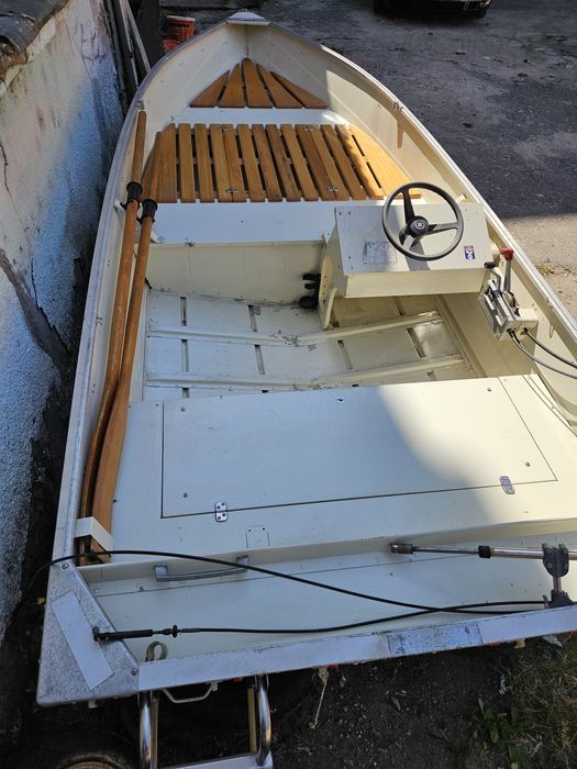 Vand barca aluminiu Canadian 445