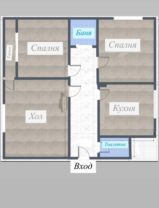 Продавам апартамент