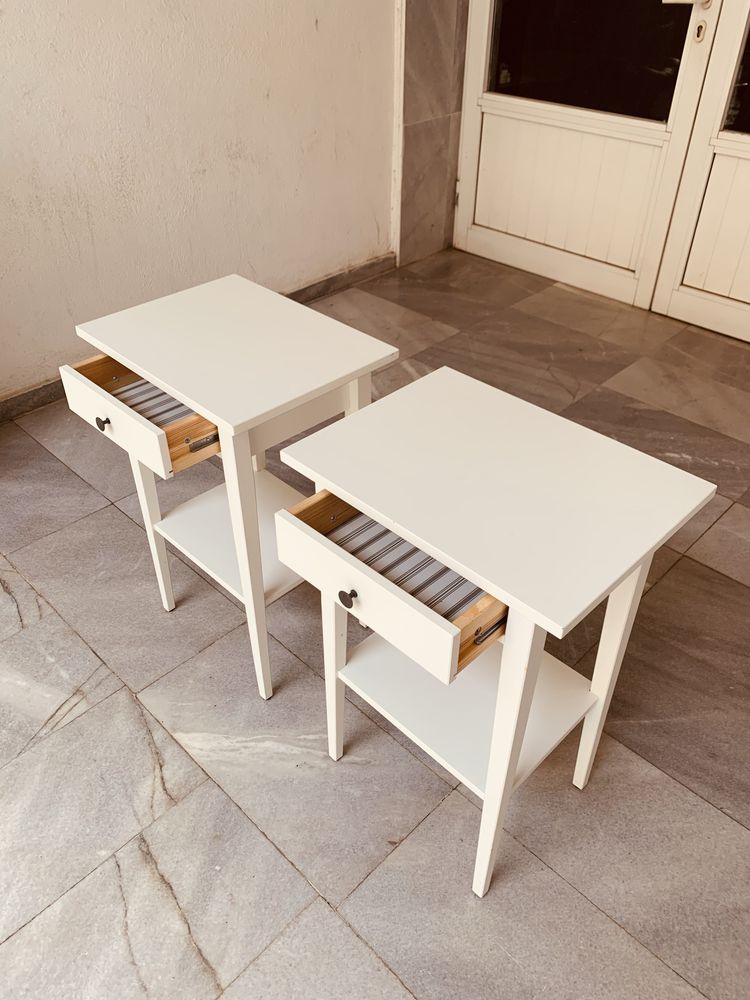 Скандинавски нощни шкафчета Hemnes