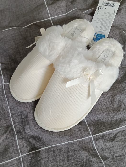 Papuci de casă damă cu inel argint
