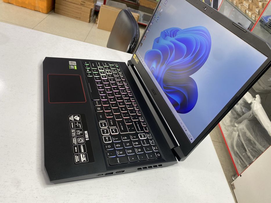 Acer nitro core i7 RTX 3060 6Gb vidyokartalik