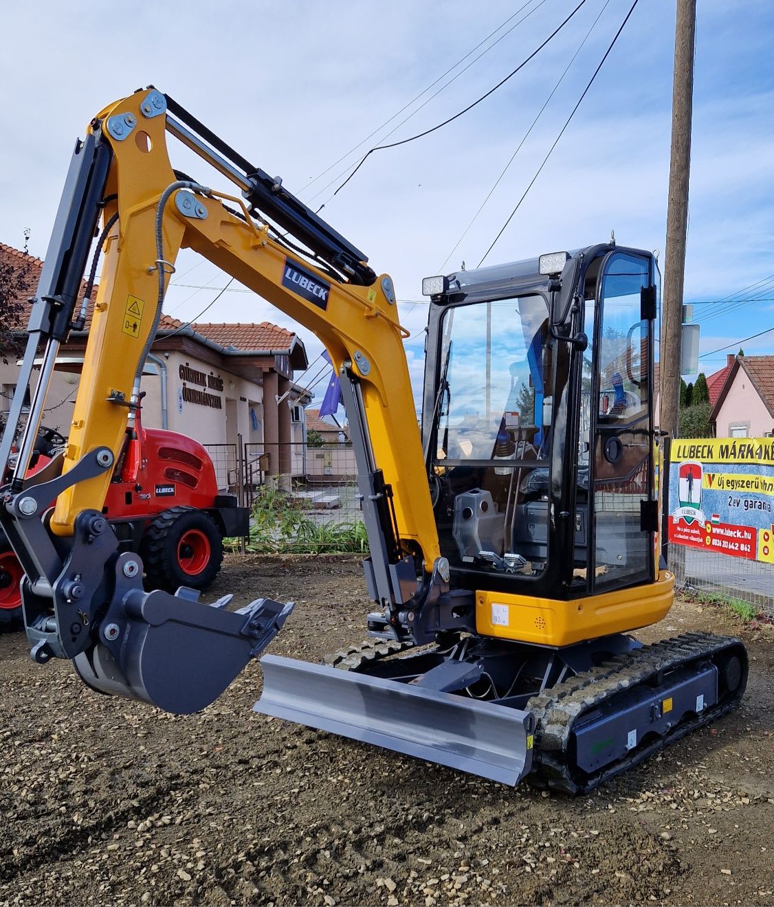 Miniexcavator 3 tone LUBECK EX-pro 301 Nou. Motor Yanmar, Pompe Eaton