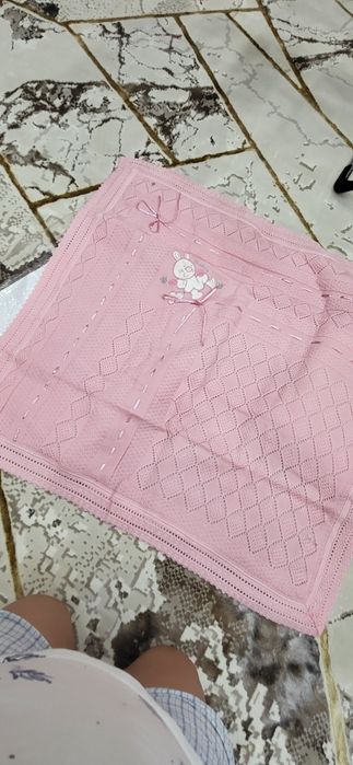 Новое одеяло для новорождённых ( девочка)
