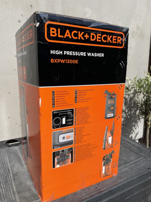 black decker high pressure washer