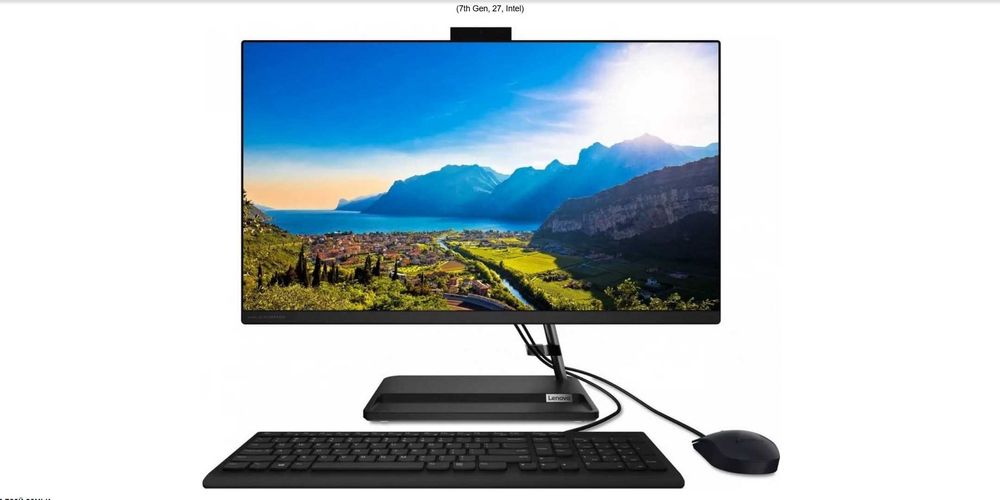Мощный моноблок Lenovo  27д ОУЗ 32гб Corei5\новый полный комплект