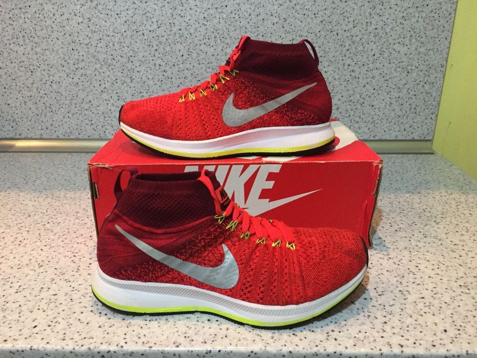 ОРИГИНАЛНИ *** Nike Zoom Pegasus All Out Flyknit Red Volt