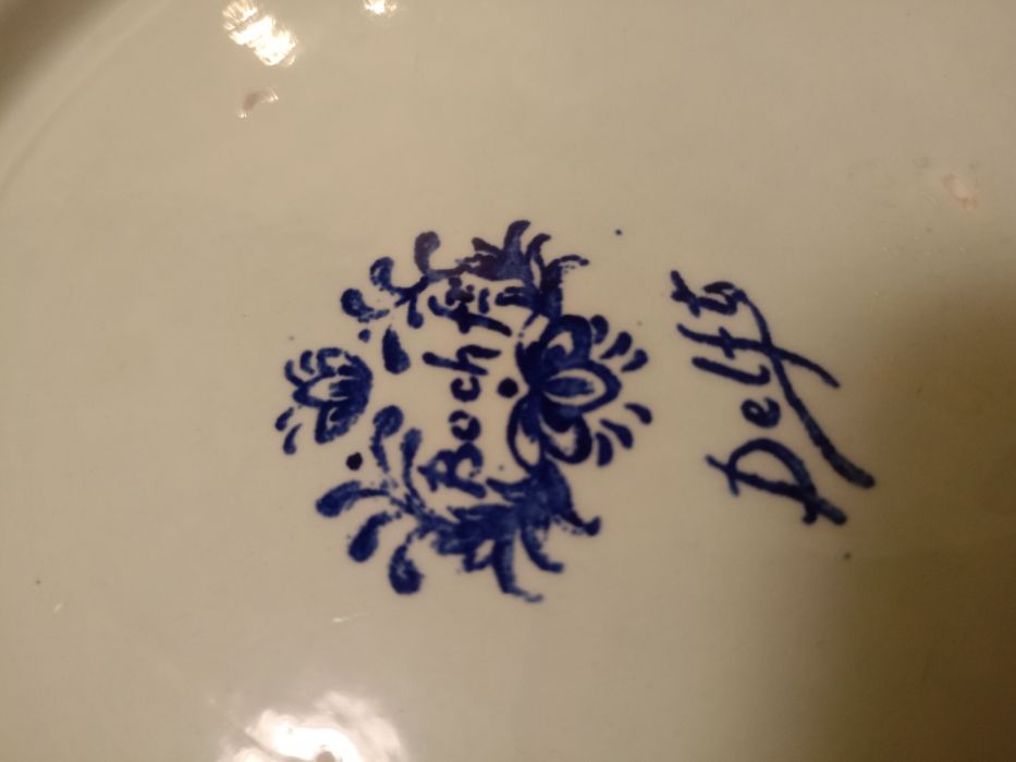 Чиния Делфт Delft 21,5 см оригинал