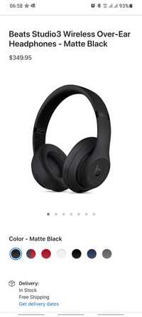 Продаю наушники Beats by Dr.Dre Studio Wireless