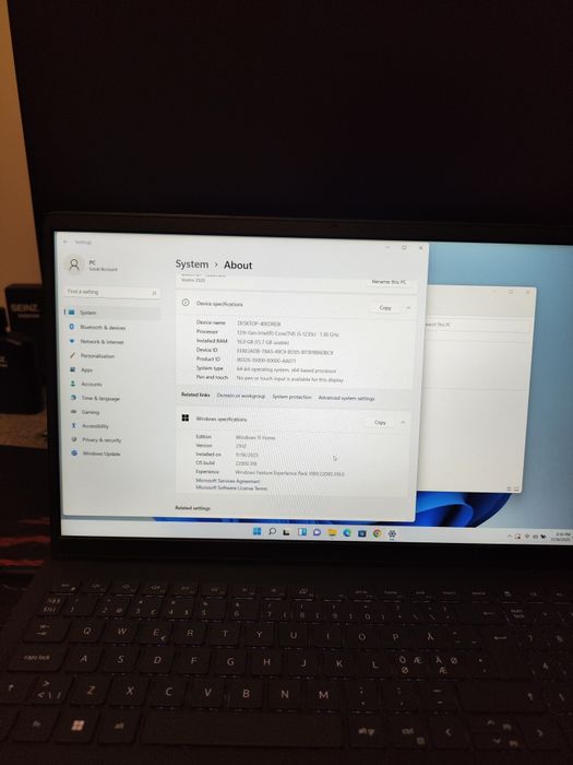 Laptop Dell Vostro 3520 i5-1235U 12th Gen